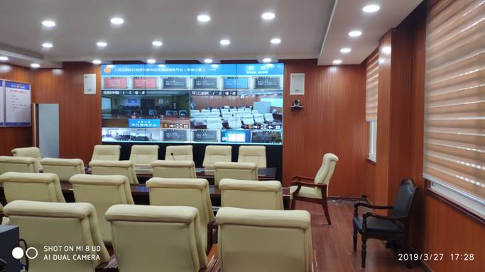 平江縣人民法院大審判庭科技法庭建設(shè)系統(tǒng)